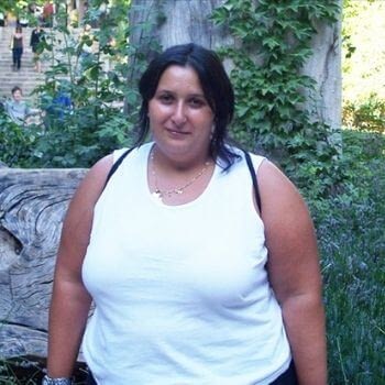 Sara Carmona antes bypass gastrico Paciente antes de someterse a bypass gástrico