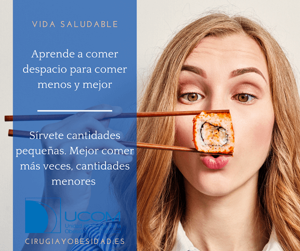 vida saludable: come despacio